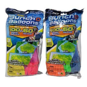 Zuru Bunch O Balloons Self-Sealing Water Balloons, 2 Packages